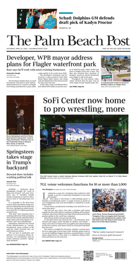 Cover of The Palm Beach Post