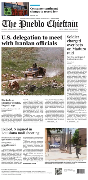 Cover of The Pueblo Chieftain