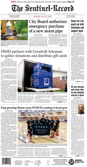Cover of The Sentinel-Record