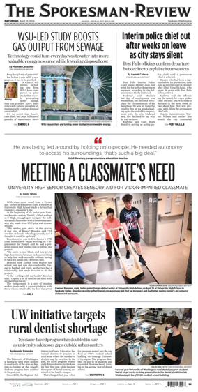 Cover of The Spokesman-Review (Spokane)