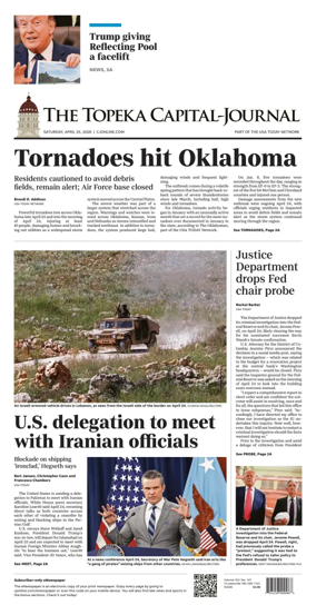 Cover of The Topeka Capital-Journal