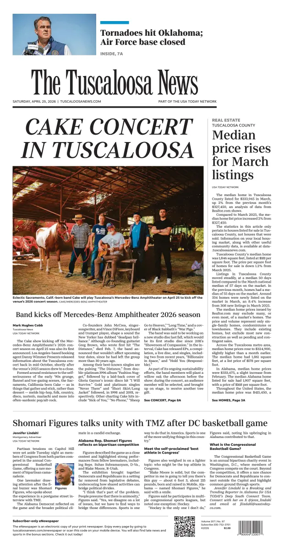 Cover of The Tuscaloosa News