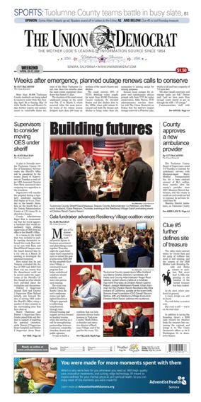 Cover of The Union Democrat