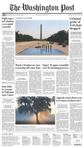 Cover of The Washington Post