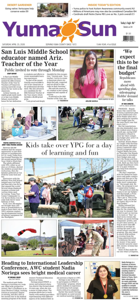 Cover of Yuma Sun
