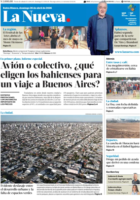 Cover of La Nueva Domingo