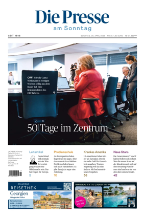 Cover of Die Presse am Sonntag