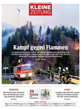 Cover of Kleine Zeitung Kaernten