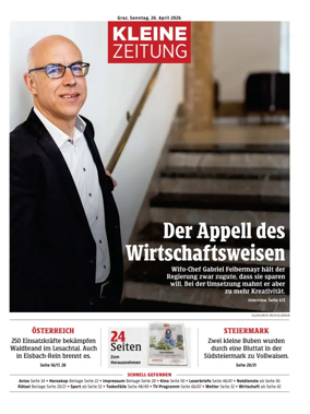 Cover of Kleine Zeitung Steiermark