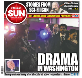 Cover of Calgary Sun