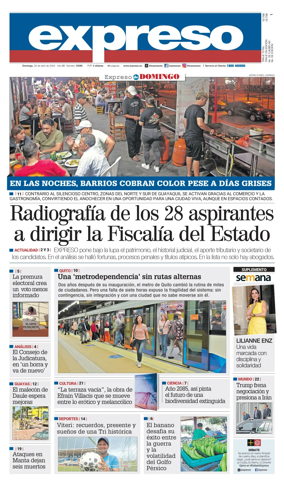 Cover of Diario Expreso