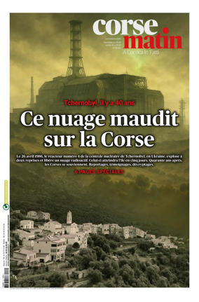 Cover of Corse Matin