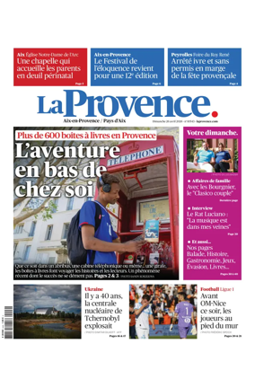 Cover of La Provence Aix-en-Provence / Pays d'Aix