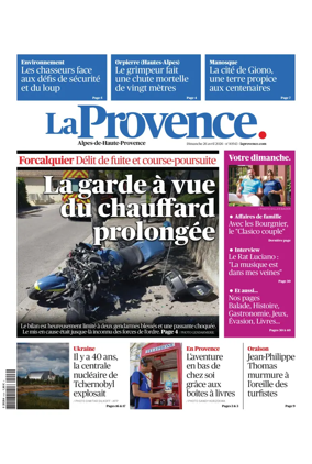 Cover of La Provence Alpes-de-Haute-Provence