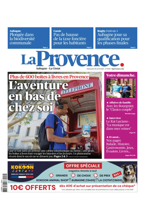 Cover of La Provence Aubagne-La Ciotat
