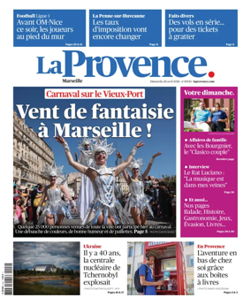 Cover of La Provence Marseille