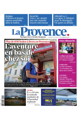 Cover of La Provence Martigues-Istres-Vitrolles-Marignane