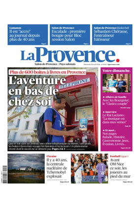 Cover of La Provence Salon-de-Provence / Pays salonais