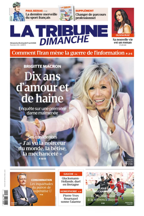 Cover of La Tribune Dimanche (France)