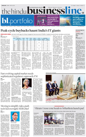 Cover of BusinessLine (Bangalore)