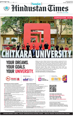 Cover of Hindustan Times (Jalandhar)