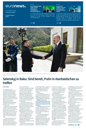 Cover of Euronews (German Edition)