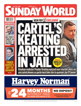 Cover of Sunday World (Ireland)