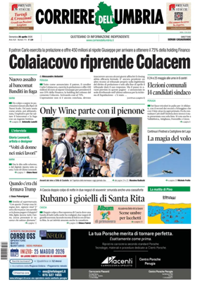Cover of Corriere dell Umbria