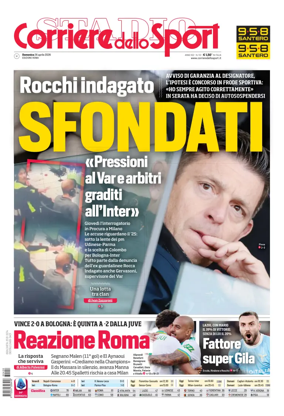 Cover of Corriere dello Sport (Roma)