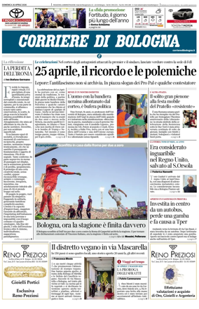 Cover of Corriere di Bologna