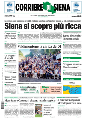 Cover of Corriere di Siena