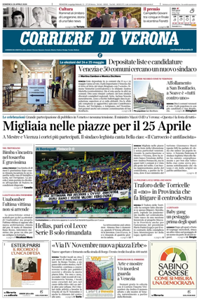 Cover of Corriere di Verona