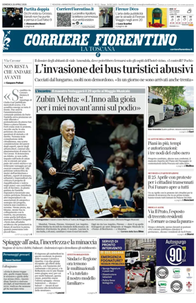 Cover of Corriere Fiorentino