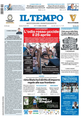 Cover of Il Tempo (Nazionale)