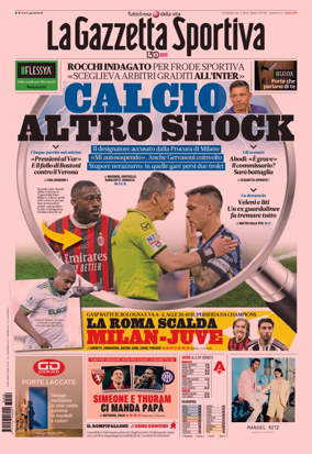 Cover of La Gazzetta dello Sport - Milano
