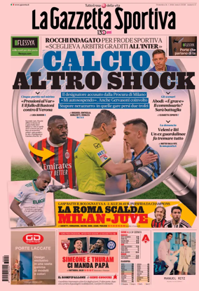 Cover of La Gazzetta dello Sport