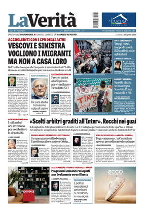 Cover of La Verita (Italia)