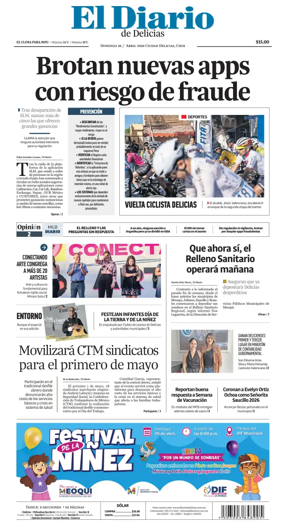 Cover of El Diario de Delicias