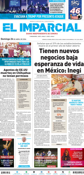 Cover of El Imparcial