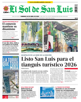 Cover of El Sol de San Luis Potosi