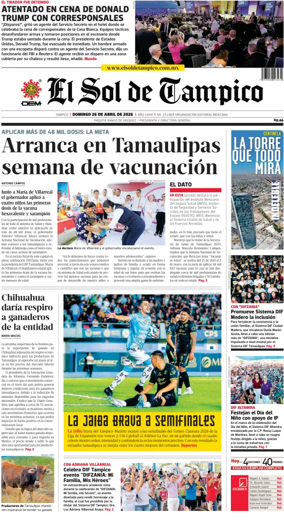 Cover of El Sol de Tampico