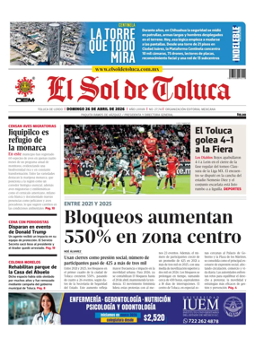 Cover of El Sol de Toluca