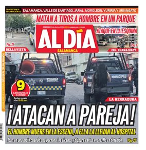 Cover of Periodico Al Dia (Salamanca)