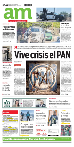 Cover of Periodico AM (Leon)