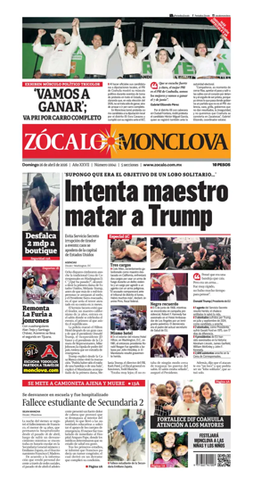 Cover of Zocalo Monclova