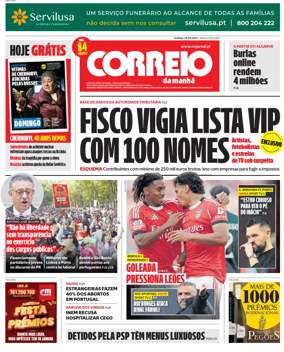 Cover of Correio da Manha Weekend