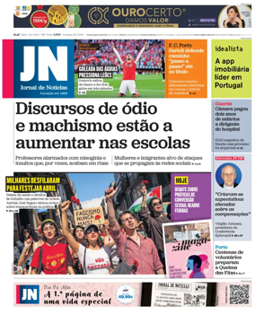 Cover of Jornal de Noticias