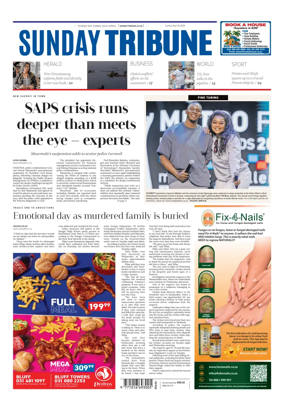 Cover of Sunday Tribune