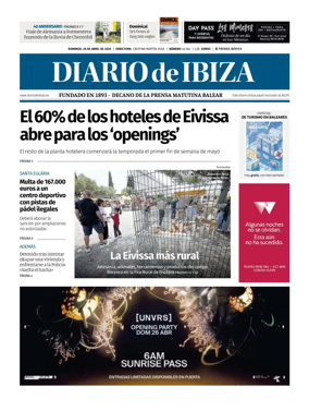 Cover of Diario de Ibiza