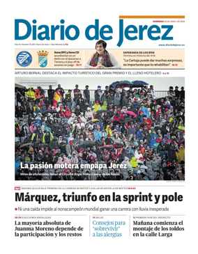 Cover of Diario de Jerez